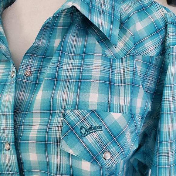 OUTBACK TRADING Zoe shirt 2X - Picture 2 of 9